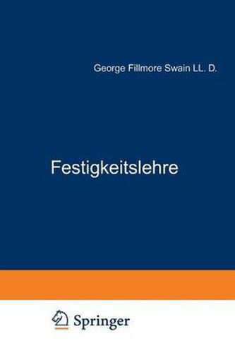 Cover image for Festigkeitslehre