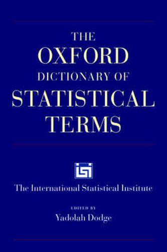 Cover image for The Oxford Dictionary of Statistical Terms