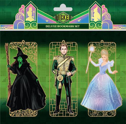 Cover image for Wicked Deluxe Bookmark Set (Set of 3)