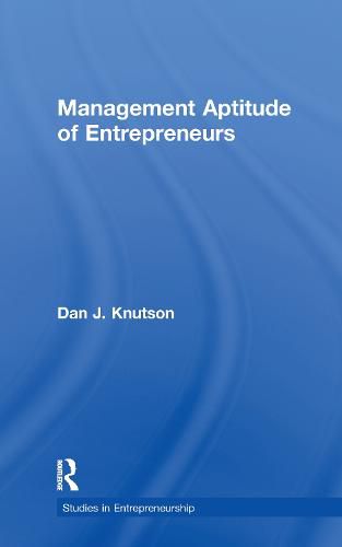 Cover image for Management Aptitude of Entrepreneurs