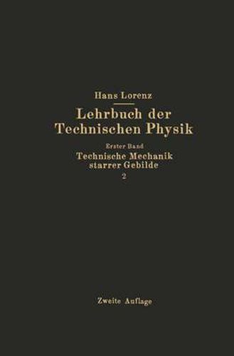 Cover image for Technische Mechanik Starrer Gebilde: Zweiter Teil Mechanik Raumlicher Gebilde