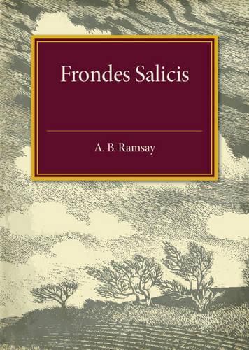 Cover image for Frondes Salicis
