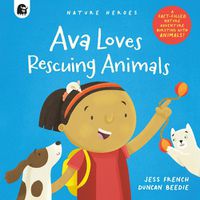 Cover image for Ava Loves Rescuing Animals