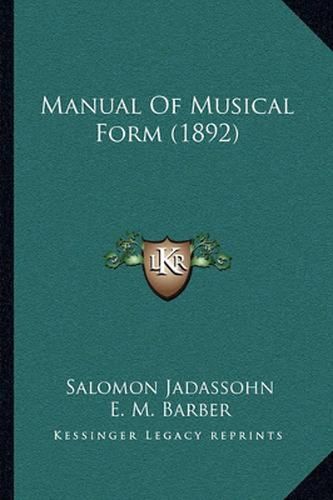 Manual of Musical Form (1892)