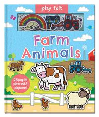 Cover image for Play Felt Farm Animals - Activity Book