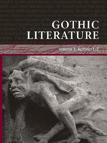 Cover image for Gothic Literature: A Gale Critical Companion