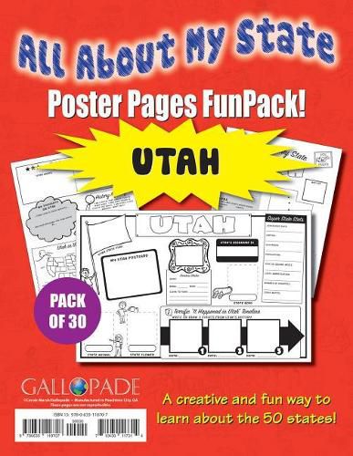 Cover image for All about My State-Utah Funpack (Pack of 30)