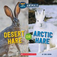 Cover image for Desert Hare or Arctic Hare (Hot and Cold Animals)