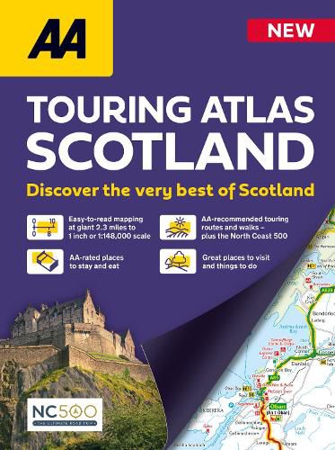 Cover image for AA Touring Atlas Scotland