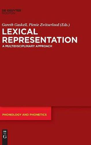 Cover image for Lexical Representation: A Multidisciplinary Approach