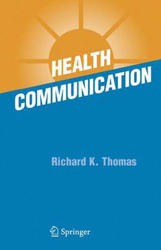 Cover image for Health Communication