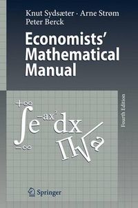 Cover image for Economists' Mathematical Manual