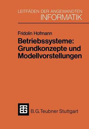 Cover image for Betriebssysteme: Grundkonzepte Und Modellvorstellungen