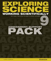 Cover image for Exploring Science: Working Scientifically Assessment Support Pack Year 9