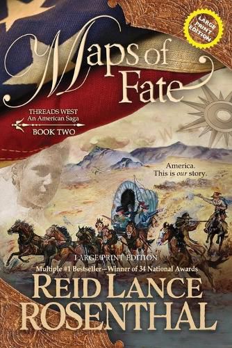 Cover image for Maps of Fate (Large Print)