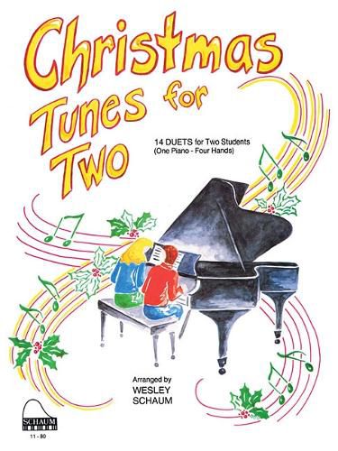 Cover image for Christmas Tunes for Two: 1 Piano, 4 Hands Level 3 Early Intermediate