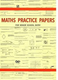 Cover image for Maths Practice Papers for Senior School Entry