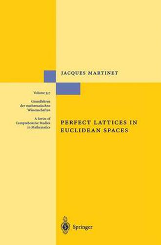 Cover image for Perfect Lattices in Euclidean Spaces