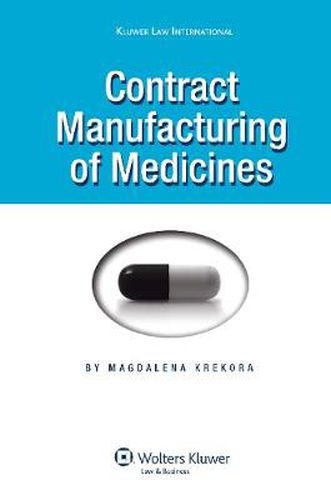 Cover image for Contract Manufacturing of Medicines