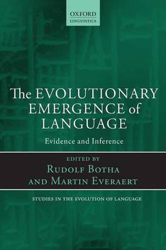 Cover image for The Evolutionary Emergence of Language: Evidence and Inference