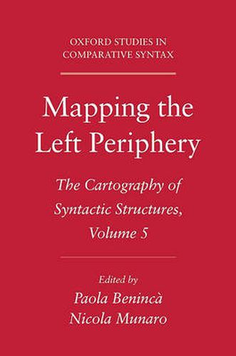 Cover image for Mapping the Left Periphery: The Cartography of Syntactic Structures, Volume 5