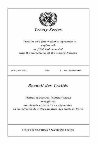 Treaty Series 2992 (English/French Edition)