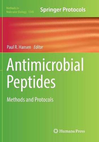 Antimicrobial Peptides: Methods and Protocols