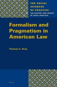 Cover image for Formalism and Pragmatism in American Law