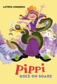 Cover image for Pippi Goes on Board