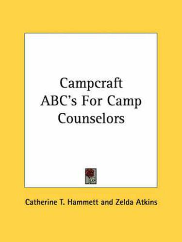 Cover image for Campcraft ABC's for Camp Counselors
