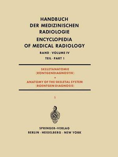 Cover image for Skeletanatomie (Rontgendiagnostik) / Anatomy of the Skeletal System (Roentgen Diagnosis)