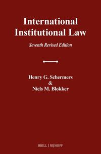 Cover image for International Institutional Law