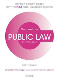 Cover image for Public Law Concentrate: Law Revision and Study Guide