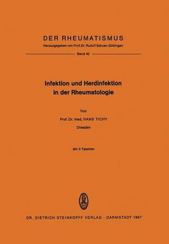 Cover image for Infektion und Herdinfektion in der Rheumatologie