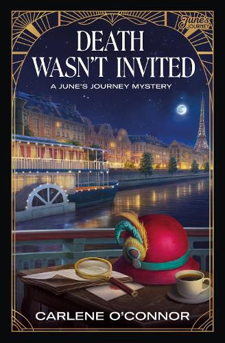 Cover image for Death Wasn't Invited: A June's Journey Mystery