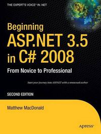 Cover image for Beginning ASP.NET 3.5 in C# 2008: From Novice to Professional