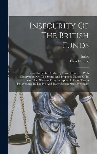 Cover image for Insecurity Of The British Funds