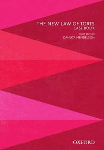 Cover image for The New Law of Torts Case Book