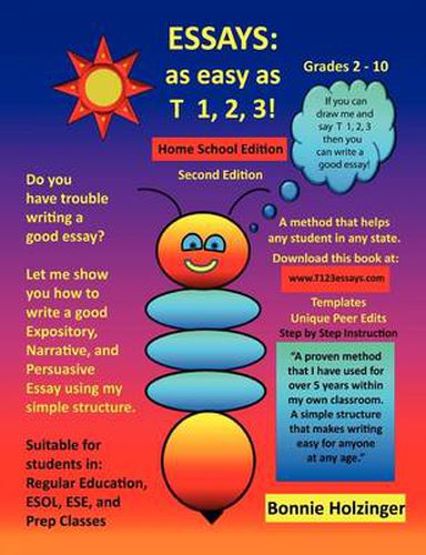 Cover image for Essays as Easy as T 1, 2, 3! Home School Edition 2nd Edition