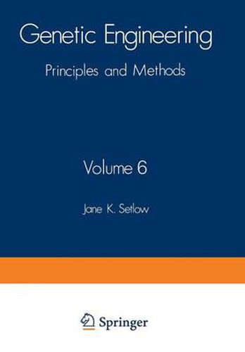 Cover image for Genetic Engineering: Principles and Methods
