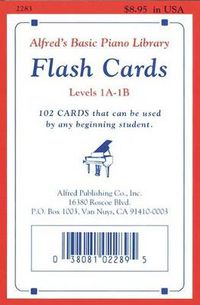Cover image for Alfred's Basic Piano Library Flashcards 1A-1B