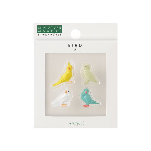 Cover image for Bird - Mini Magnet 4 Piece