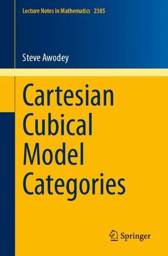 Cover image for Cartesian Cubical Model Categories