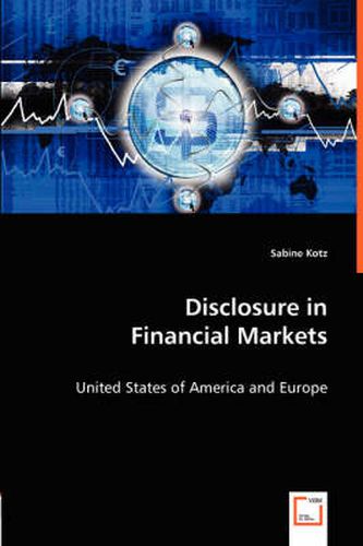 Cover image for Disclosure in Financial Markets