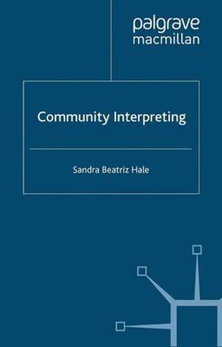 Cover image for Community Interpreting