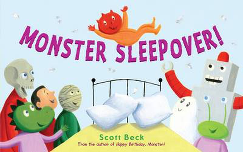 Cover image for Monster Sleepover!