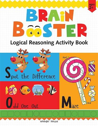 Cover image for Preschool Activity Book: Brain Booster - Logical Reasoning Activity Book For Kids