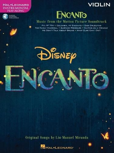 Cover image for Encanto for Violin: Instrumental Play-Along