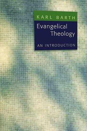 Cover image for Evangelical Theology: An Introduction