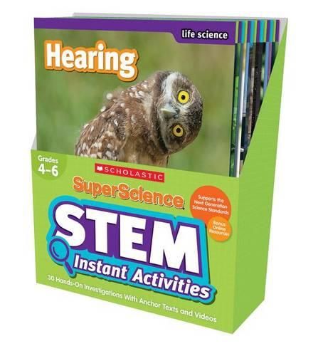 Cover image for Superscience STEM Instant Activities: Grades 4-6: 30 Hands-On Investigations with Anchor Texts and Videos